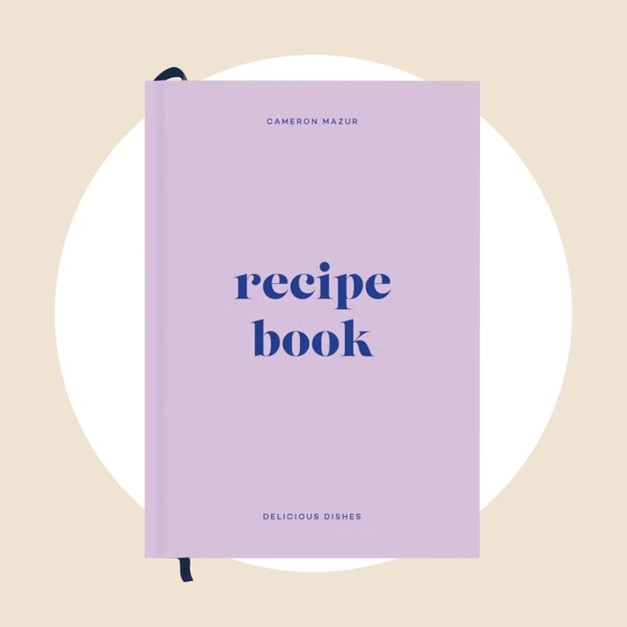 Recipe Book to Write in Your Own Recipes, 8.5 x 11 Personal Blank Recipe  Notebook, Removable Hardcover Recipe Journal Book Binder with 8 Dividers