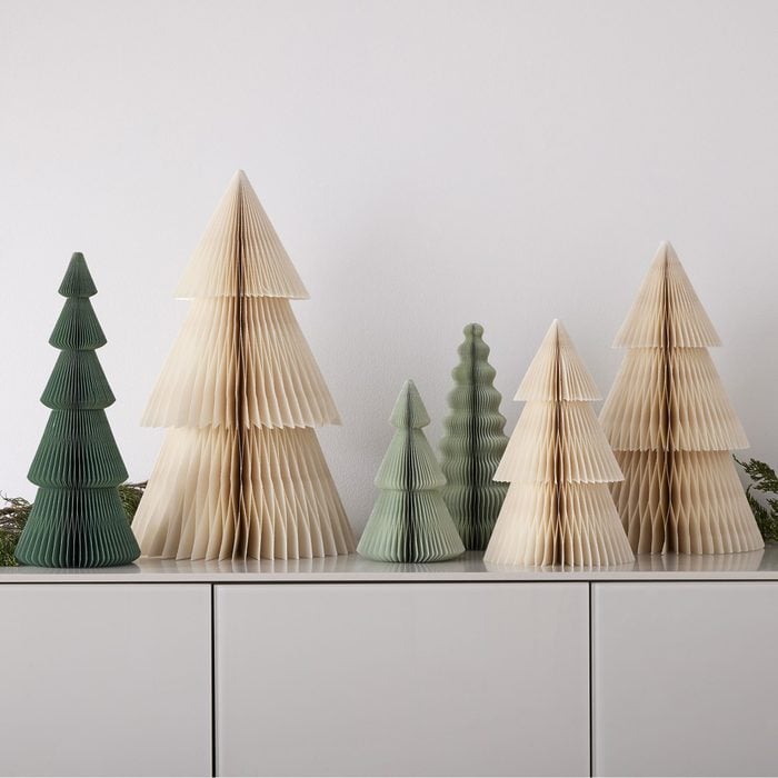 Accordion Paper Trees 