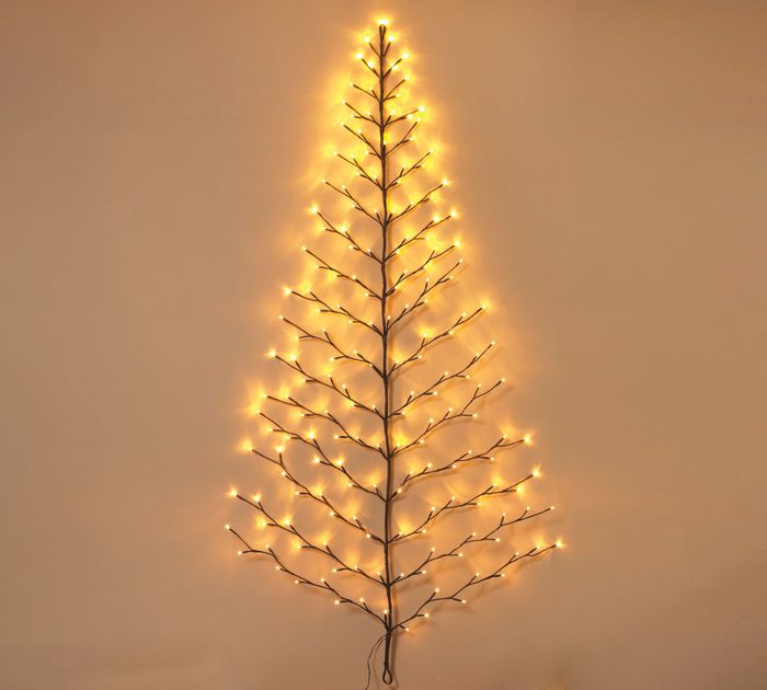 Light Up Led Tree Shaped Wall Decor 