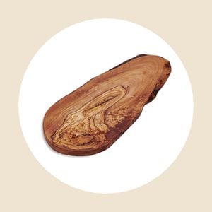 Olivewood Tree Slice Serving Board
