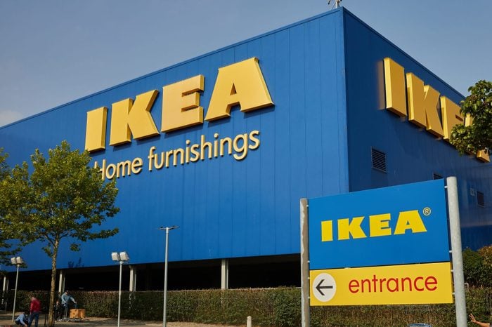 IKEA home furnishings Store exterior