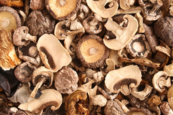 Mixed dried mushrooms