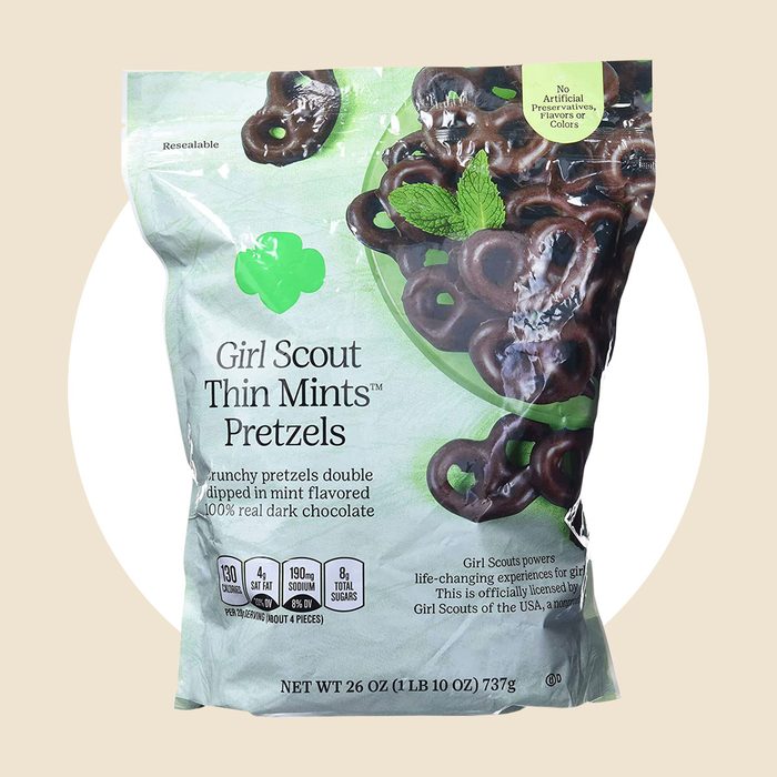 Girl Scout Thin Mint Pretzels Via Merchant