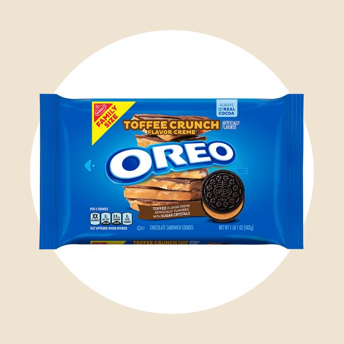 New Oreos Toffee Crunch Package