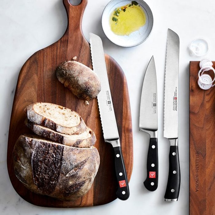 Wüsthof Classic Ikon Double Serrated 9 Bread Knife Ecomm Williams Sonoma.com