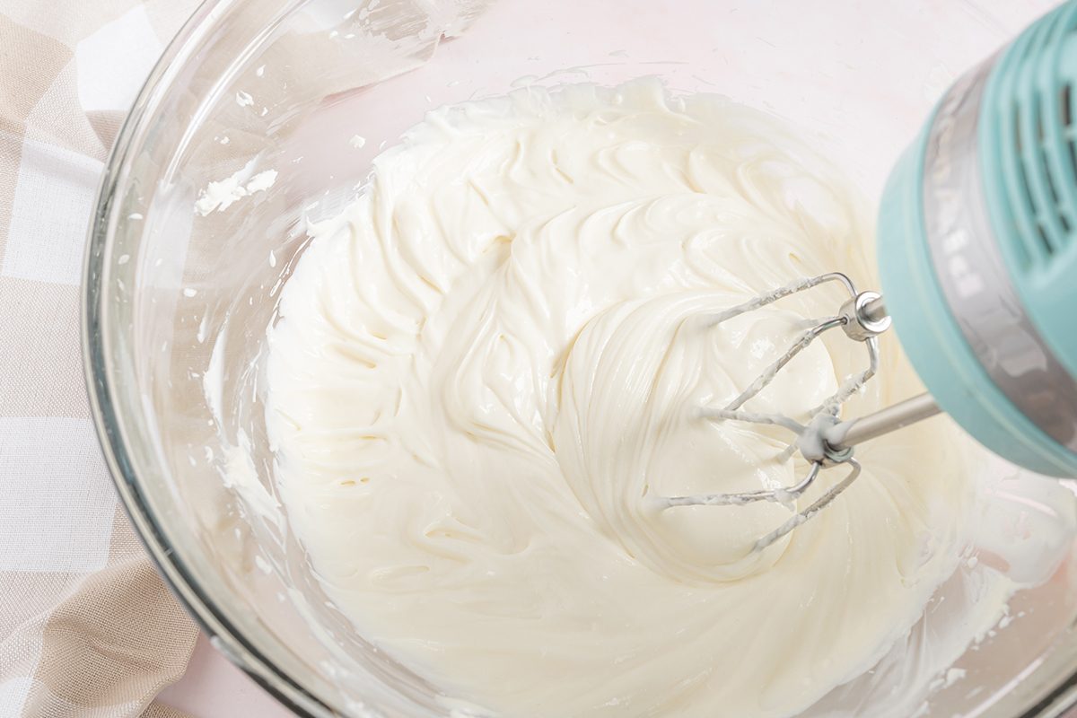 Condensed Milk Filling 3-ingredient no-bake cheesecake