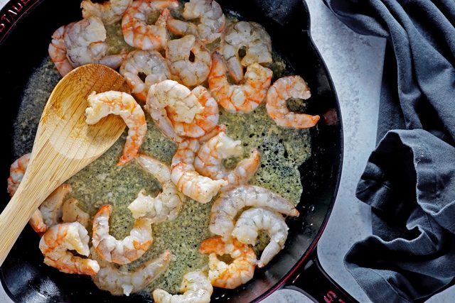 Olive Garden Shrimp Scampi shrimp cooking
