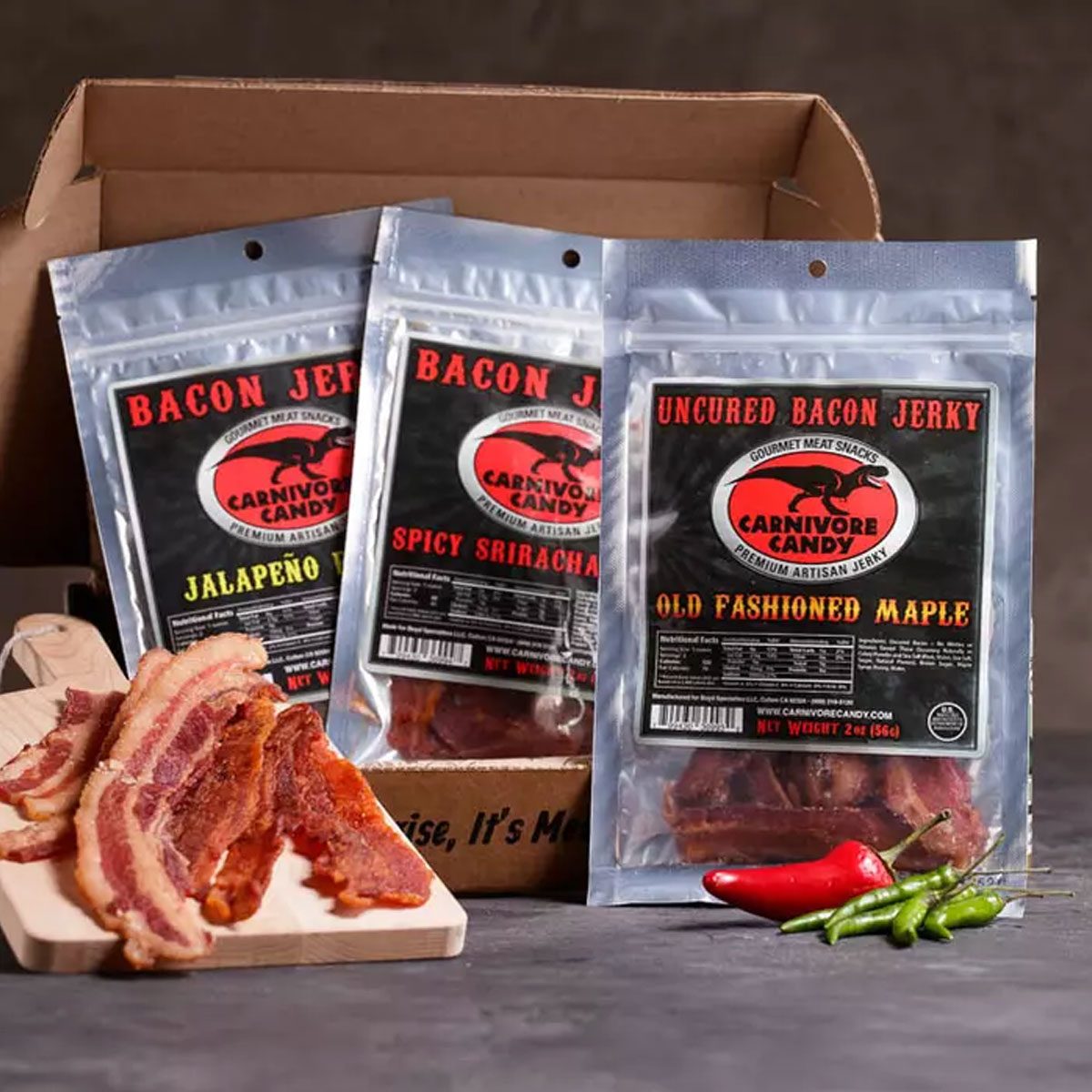 Bacon Jerkygram Packages