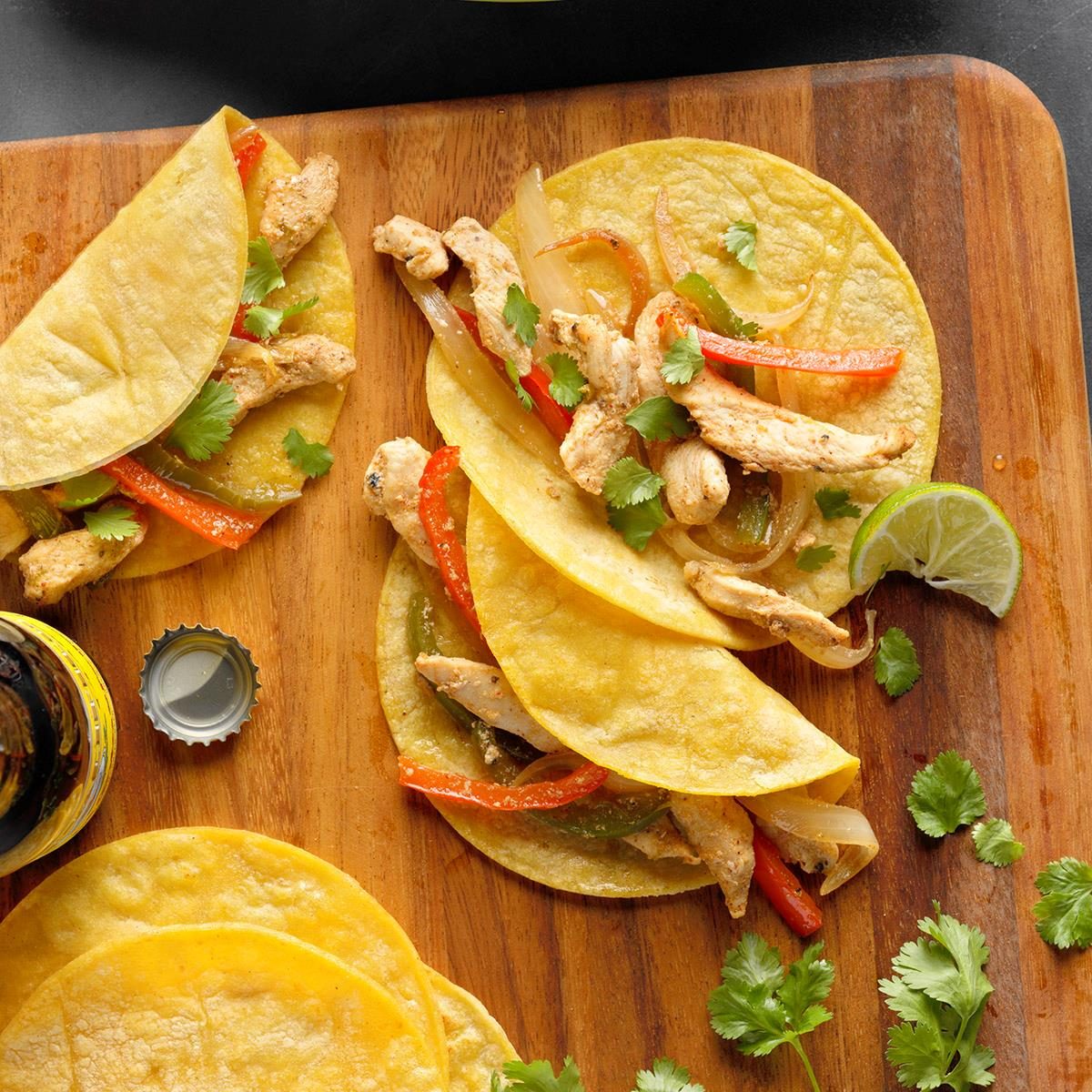 Air-Fryer Chicken Fajitas