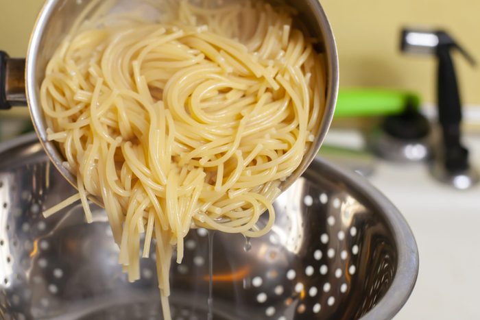 Draining Spaghetti