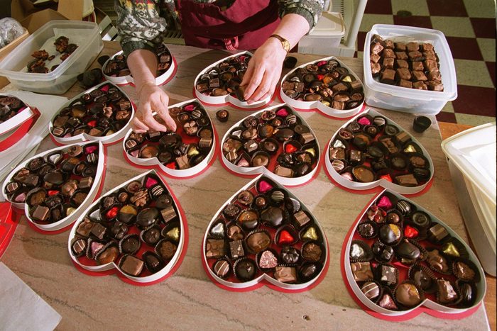 Valentine's Day Chocolates At Serenade Chocolatier