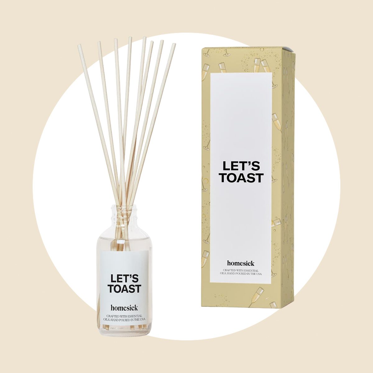 Let's Toast Reed Diffuser