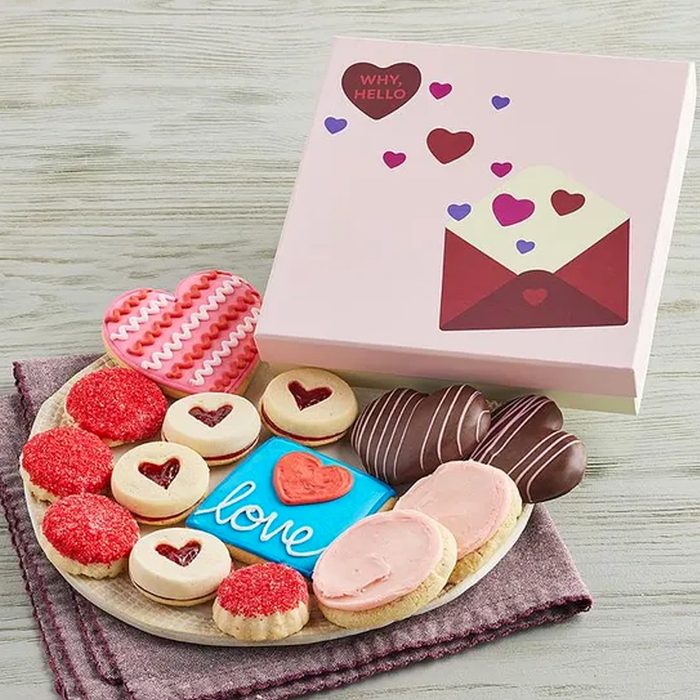 Valentine's Day Cookie Gift Box Eccomm Harryanddavid