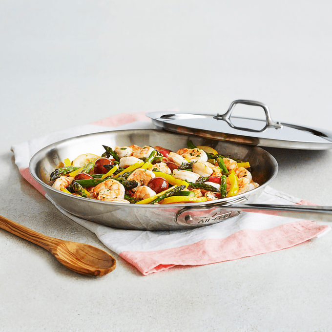 All Clad Stainless Steel Skillet