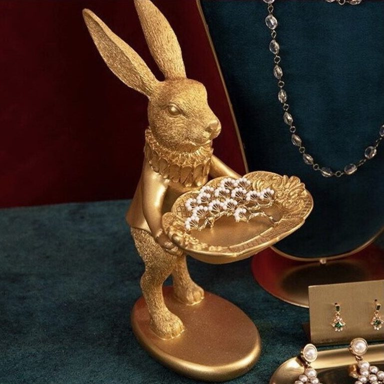 Bunny Vintage Jewelry Display Stand Ecomm Via Etsy.com