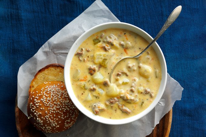 Cheeseburger Soup