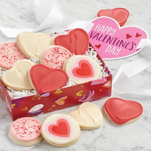 Cheryls Cookies Valentines Cookie Gift Box