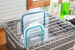 This DIY Plastic Lid Organizer Will Keep Your Kitchen Tidy—Here’s How to Put It Together