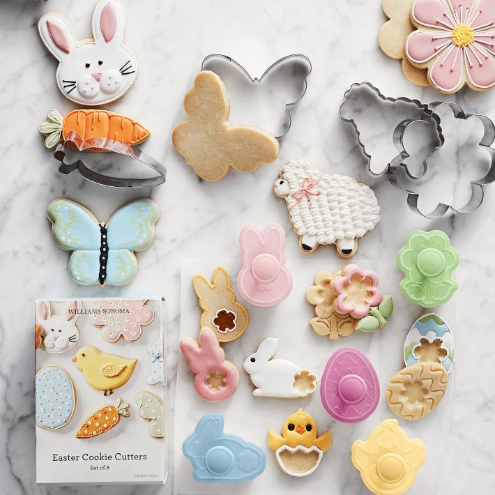 Easter Cookie Cutters Set Of 8 Quality Ecomm Via Williams Sonoma.com