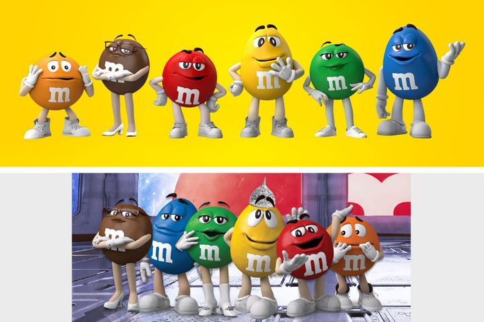 Old And New M&ms