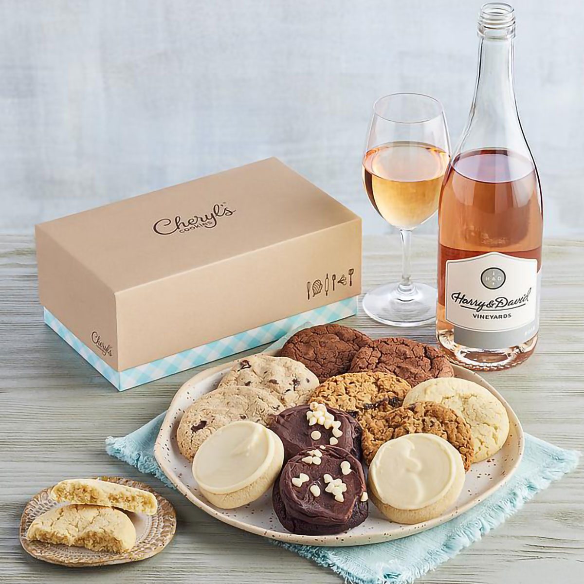 Rose And Cheryls Cookies Gift Box
