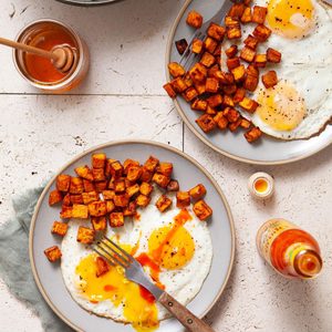 Air-Fryer Honey Sweet Potatoes