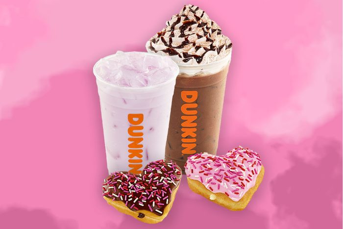Dunkin Just Revealed Its 2022 Valentines Day Menu—and Your Favorite Drink Is Back 1200x800