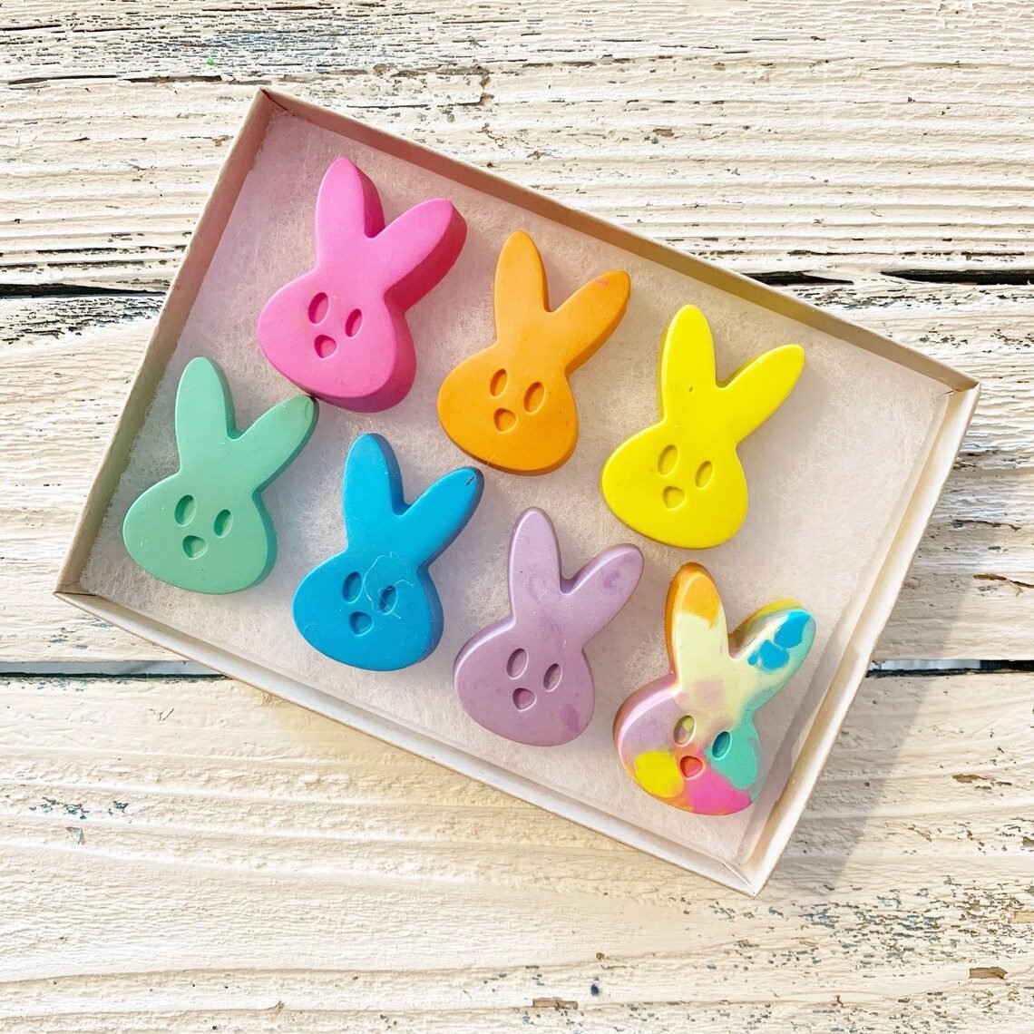 Easter Bunny Crayons