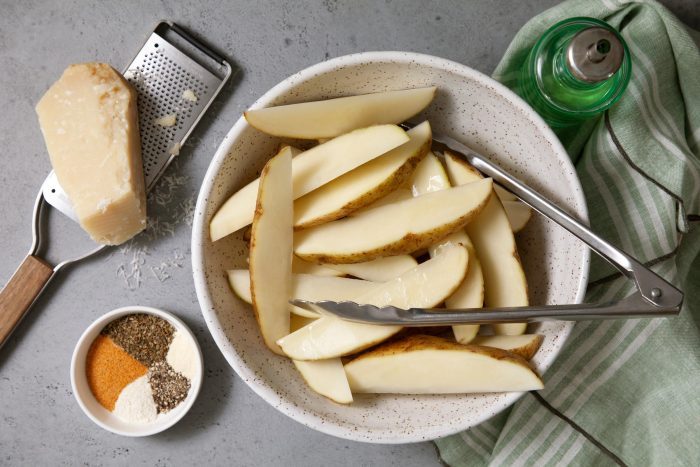 air fryer potato wedges ingredients