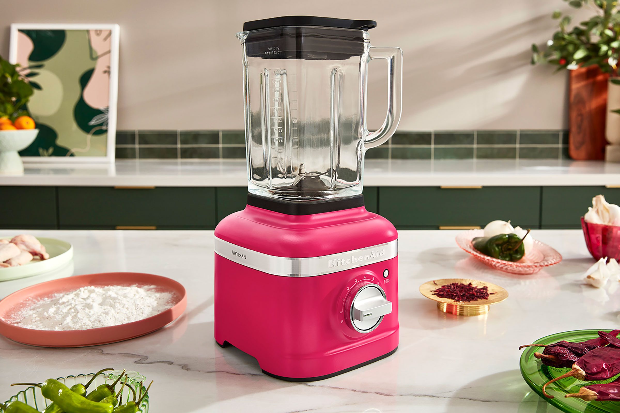 KitchenAid Mixer Colors - Pink Mixer Colors Compared - Old Version