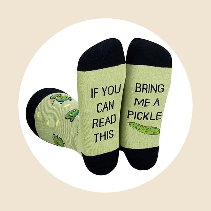 Pickle Socks Via Amazon