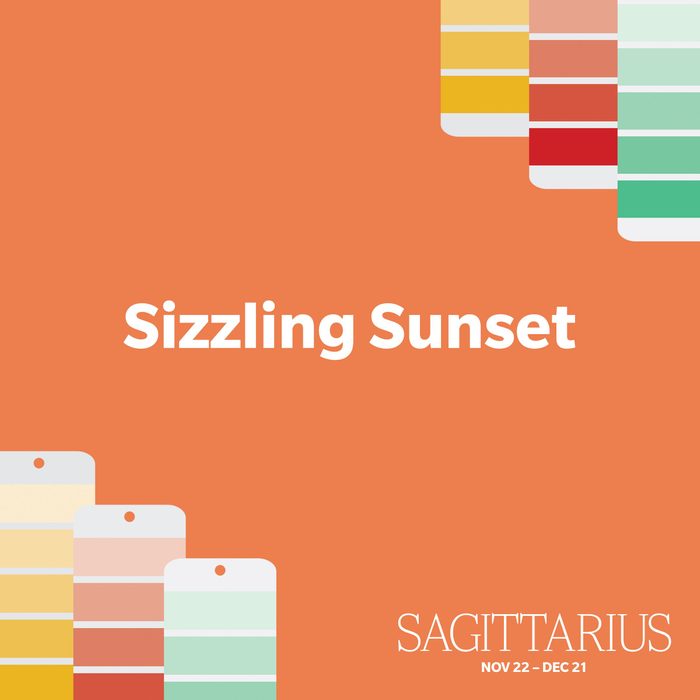 Sagittarius Sizzling Sunset