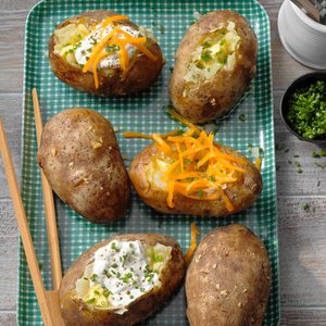 Air-Fryer Baked Potatoes