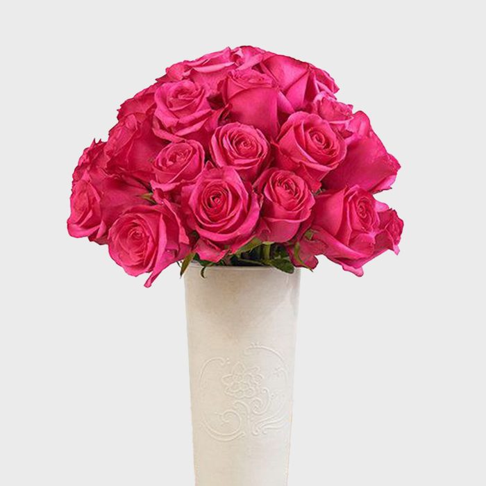 Toh 4 Deep Pink Rose Bouquet Via Bouqs Ecomm