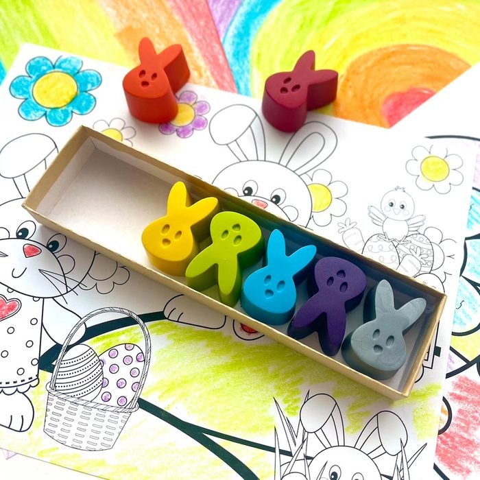 Bunny Crayons Ecomm Via Kageskrayons Etsy.com