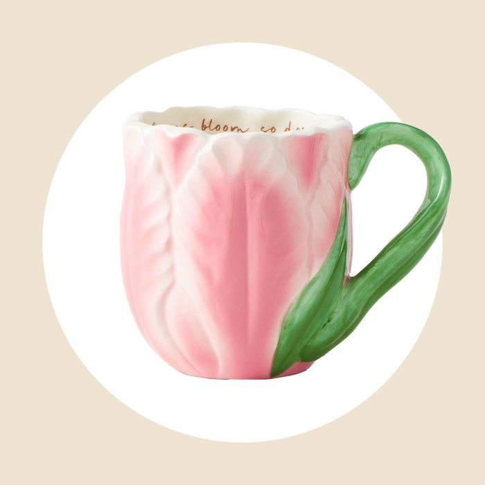 Figural Flower Mug 