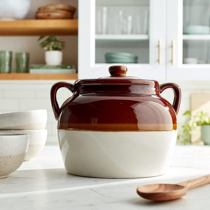 R M Internaitonal Traditional Large Ceramic Bean Pot Ecomm Via Amazon.com