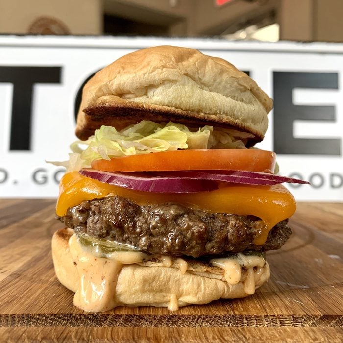 Sidestreet Burger Cheeseburger In Mississippi