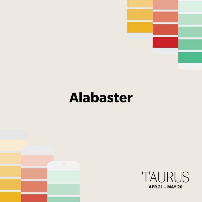 Taurus Alabaster Paint Via Getty