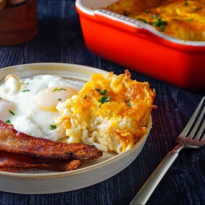 Cracker Barrel Hash Brown Casserole Copycat