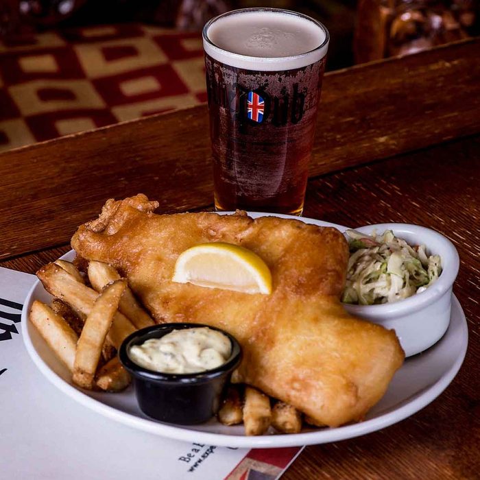 Fish N Chips At The Pub Orlando