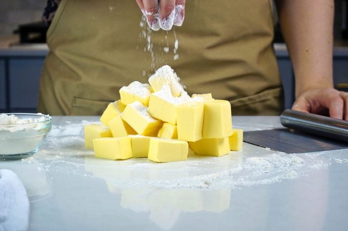 Homemade Puff Pastry butter block