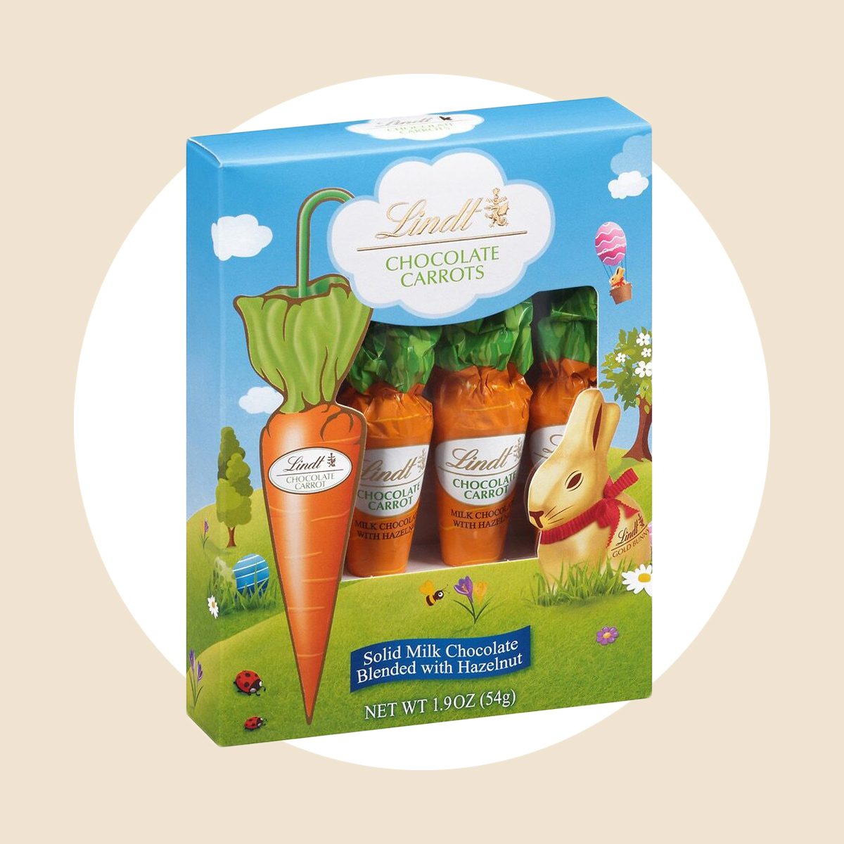 Lindt Chocolate Carrots for Easter