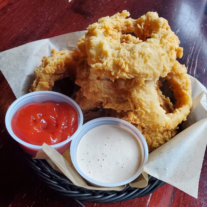 Onion Rings At Dugans Pub