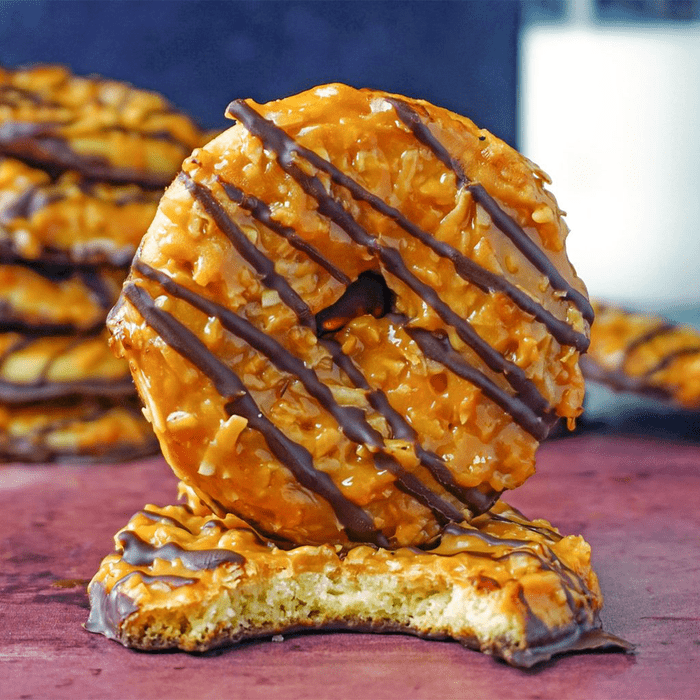 Inspired by: Caramel DeLites (aka Samoas)