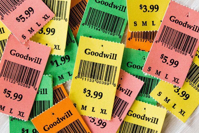 Pile of Goodwill Price Tags In Different Colors Ft Ecomm Via Goodwill.com