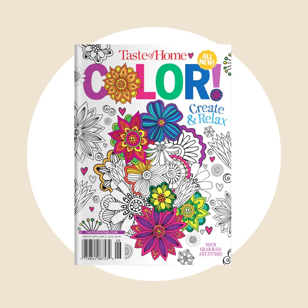 a gorgeous coloring book for Easter gift