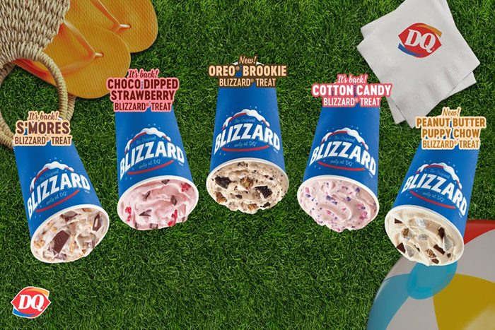 Dq Summer Blizzard Menu 2023 Courtesy Dairy Queen