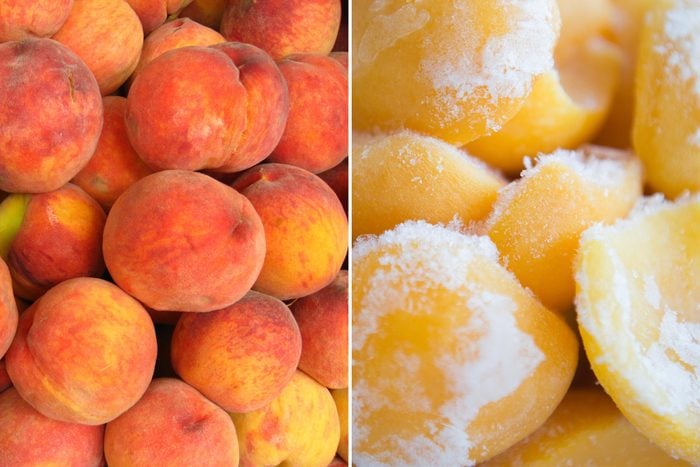 Fresh Vs Frozen Peaches