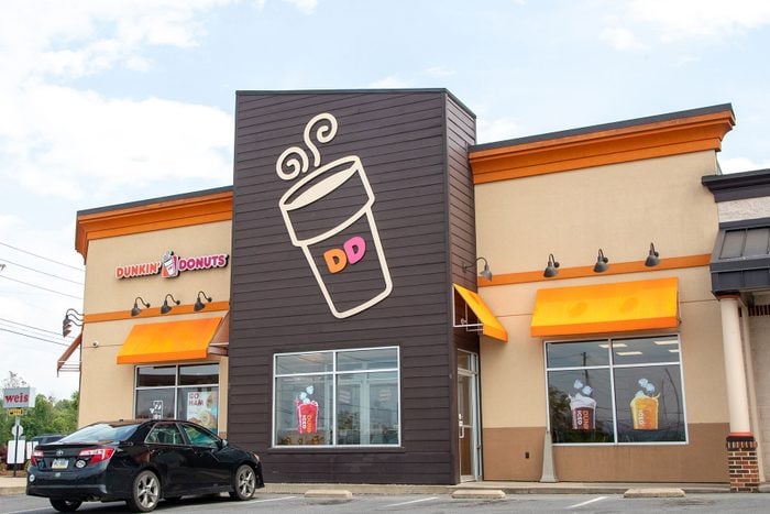 An Exterior View Of The Dunkin' Donuts Restaurant In Muncy